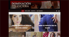 Desktop Screenshot of dominacion-financiera.com